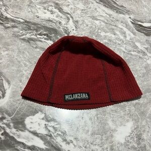 Melanzana Red Beanie